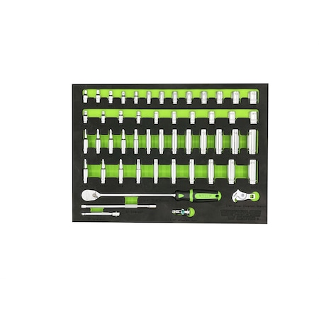 51 PC 14'' DR SOCKET MASTER SET